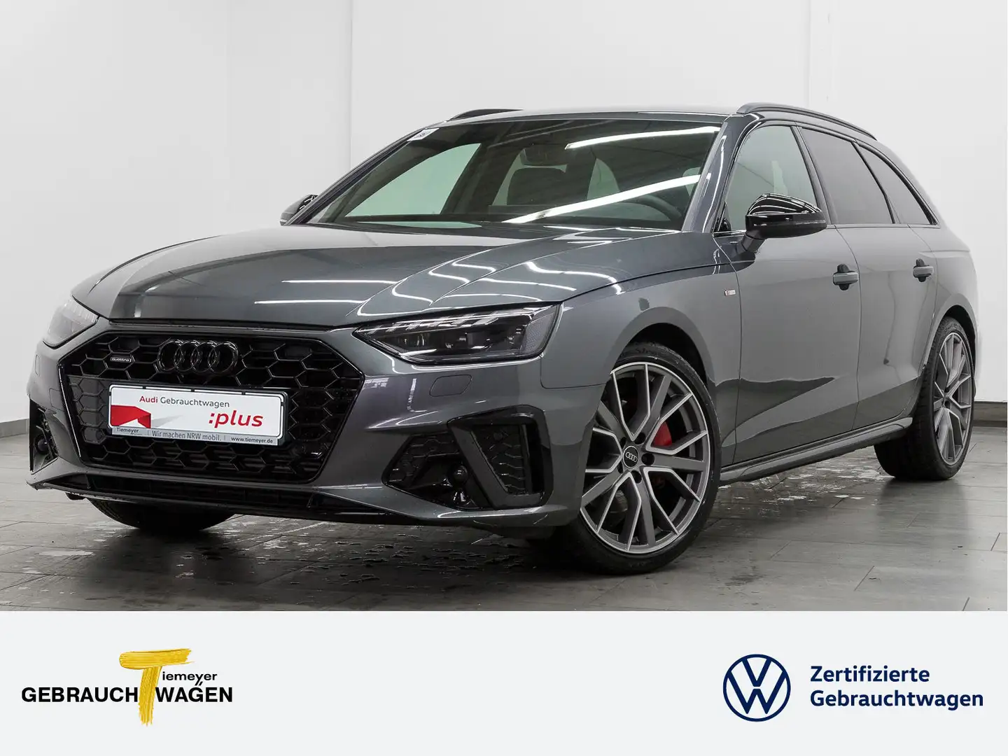 Audi A4 40 TFSI Q 2x S LINE OPS+ MATRIX AHK LM1 Grau - 1
