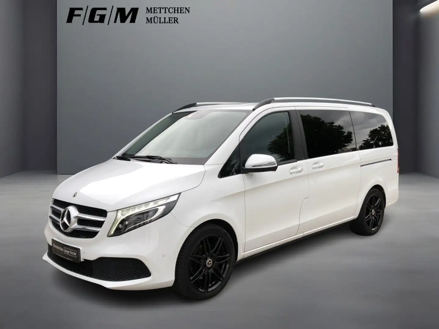 Mercedes-Benz V 250 d lang AMG+LED+Start/Stop+ABS+ASR+PRE-SAFE Blanc - 2
