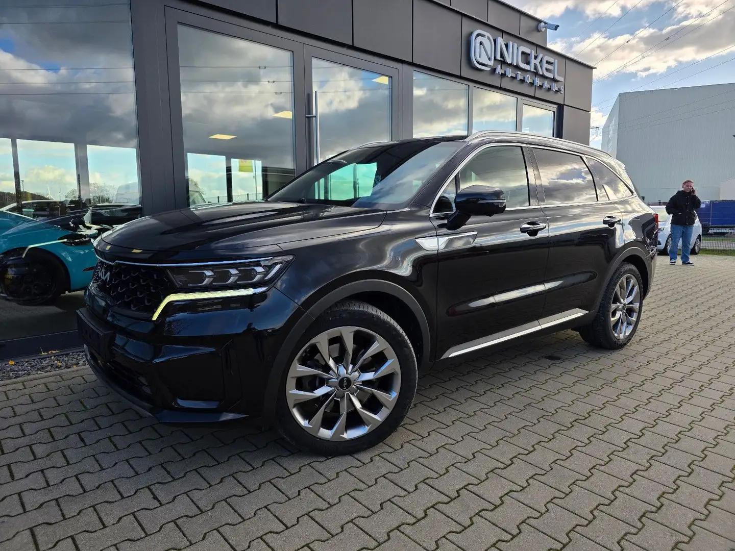 Kia Sorento Platinum AWD Leder*HuD*LED*Digi*ACC*VOLL Schwarz - 1