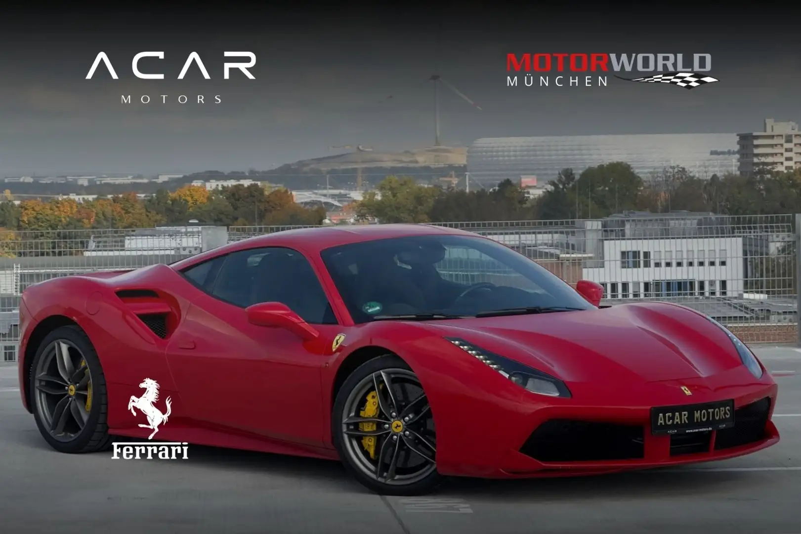 Ferrari 488 LIFT~Carbon~LED~JBL~1Hand Rot - 1