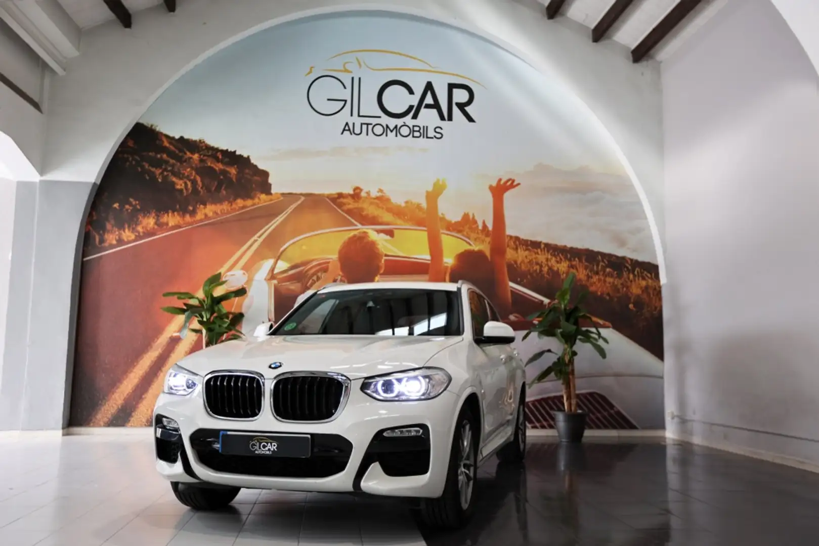 BMW X3 xDrive 20dA Blanc - 1
