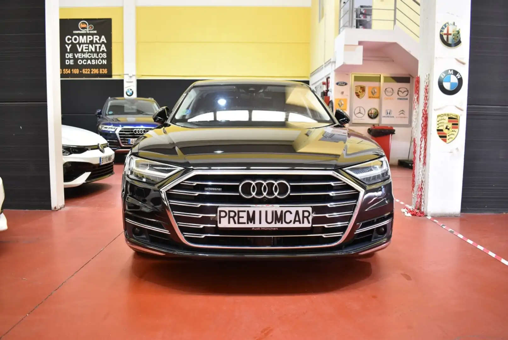 Audi A8 L 50 TDI quattro tiptronic Zwart - 2