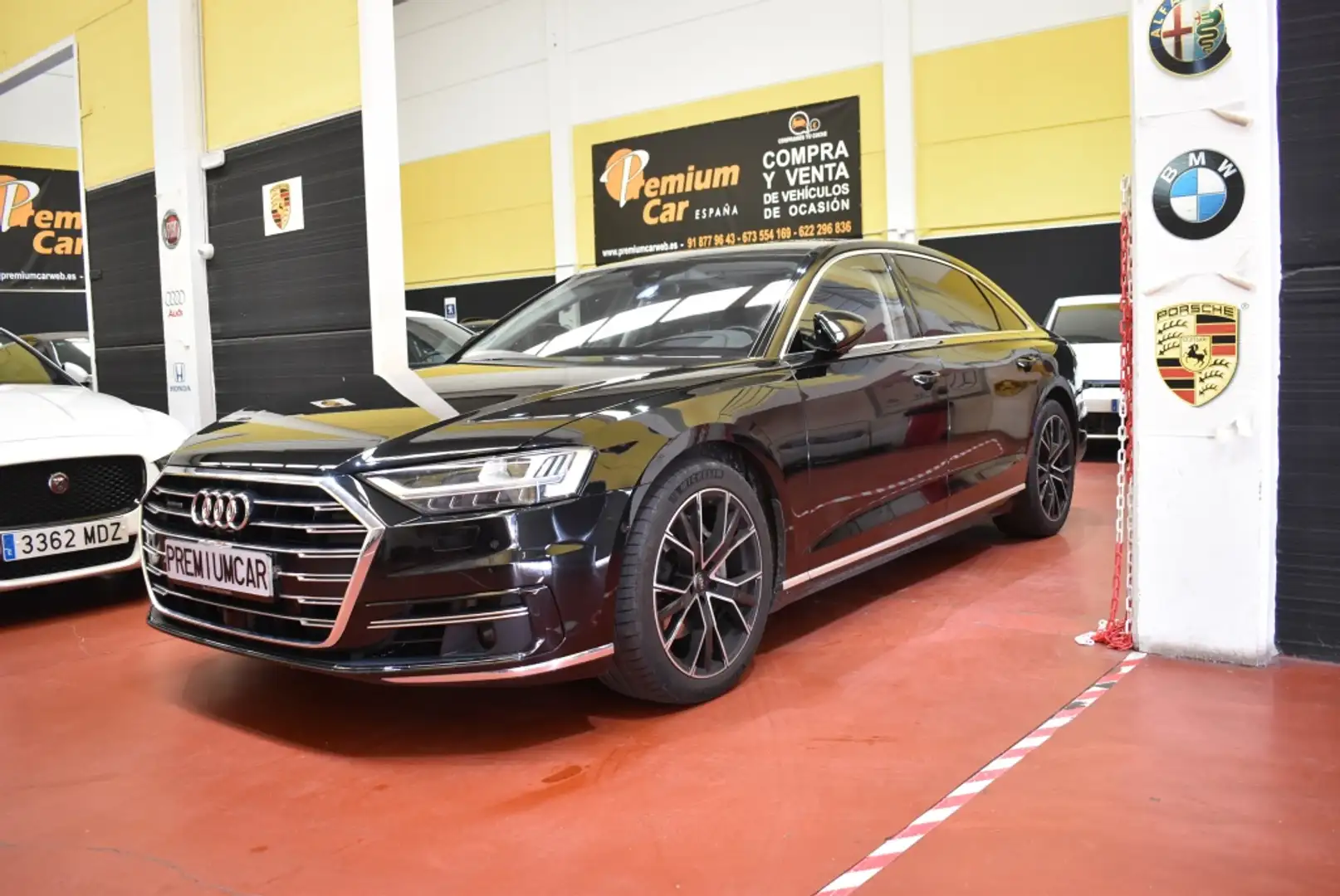 Audi A8 L 50 TDI quattro tiptronic Zwart - 1