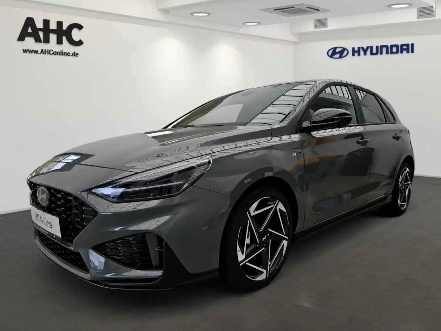 Hyundai i30 1.5 T-GDI 7-DCT N-Line 2xKlima Navi LED PDC Grau - 1