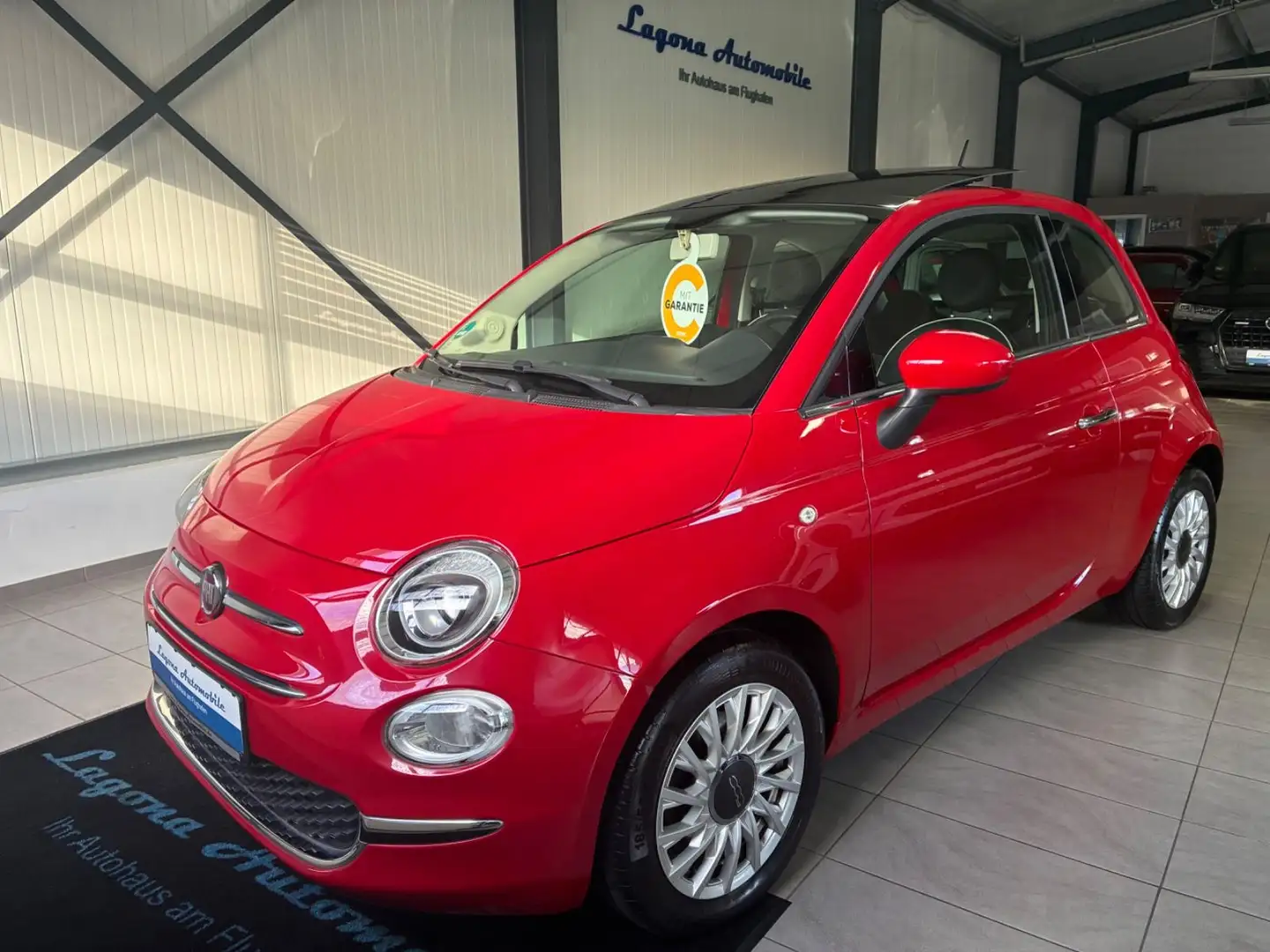 Fiat 500 1.2 8V Lounge Aut. *INSP&HU NEU/EL.SCHD/SHZ* Rot - 2