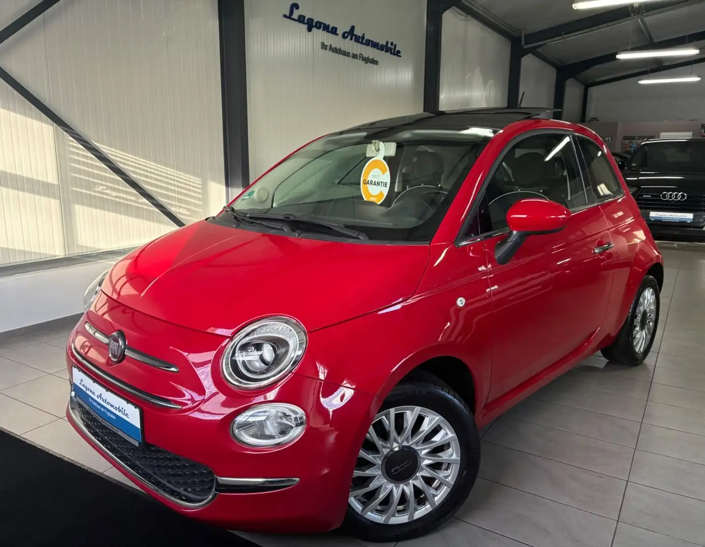 Fiat 500 1.2 8V Lounge Aut. *INSP&HU NEU/EL.SCHD/SHZ* Rot - 1