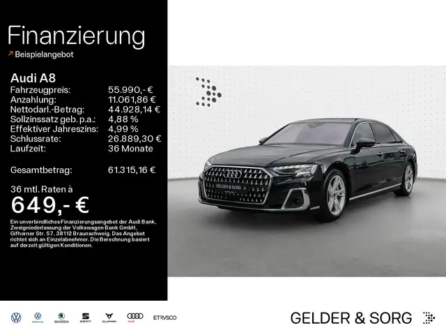 Audi A8 L 55 TFSI qu. AIR*B&O*Massage*HuD*Virt.*Pano*
