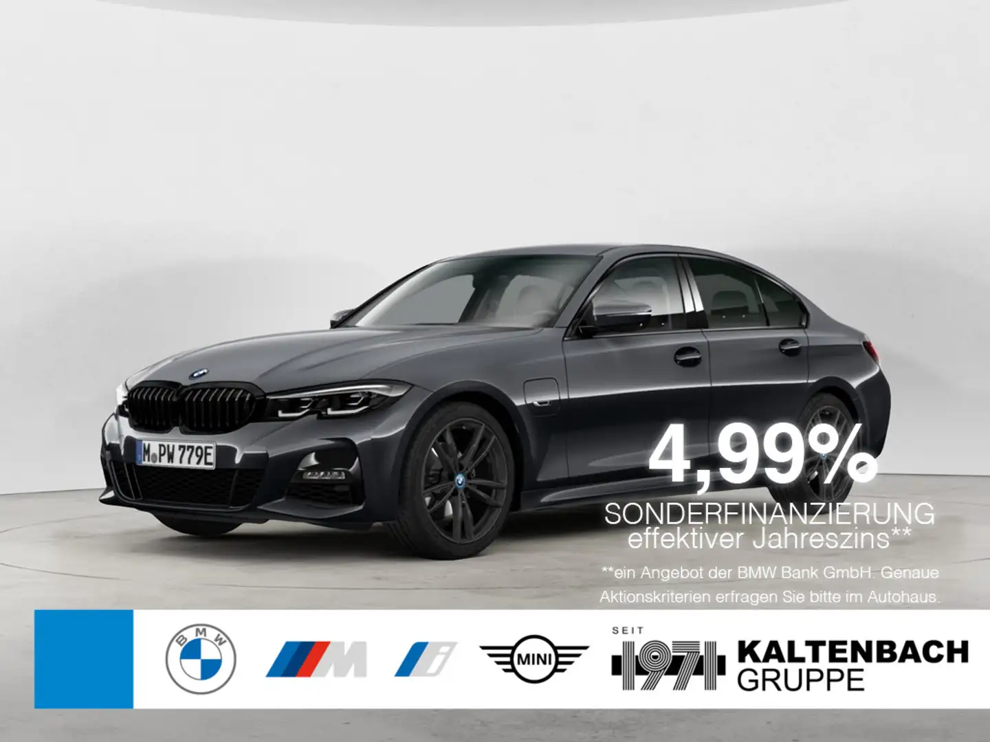 BMW 320 e M-Sport 360° LED W-LAN NAVI KAMERA SHZ Grau - 1