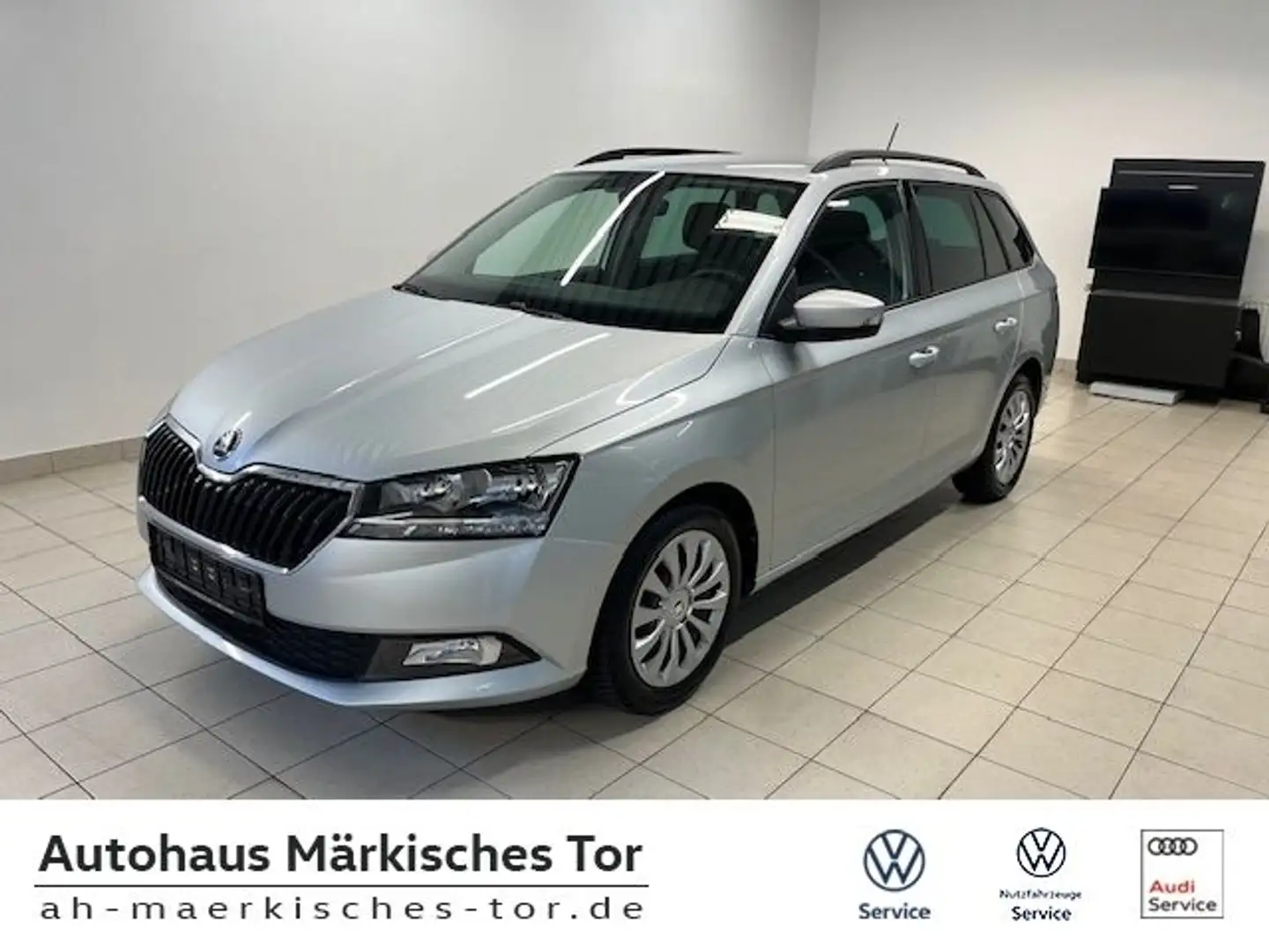Skoda Fabia Combi 1.0 TSI Ambition+Navi+KlimaAT+Blind Silber - 1
