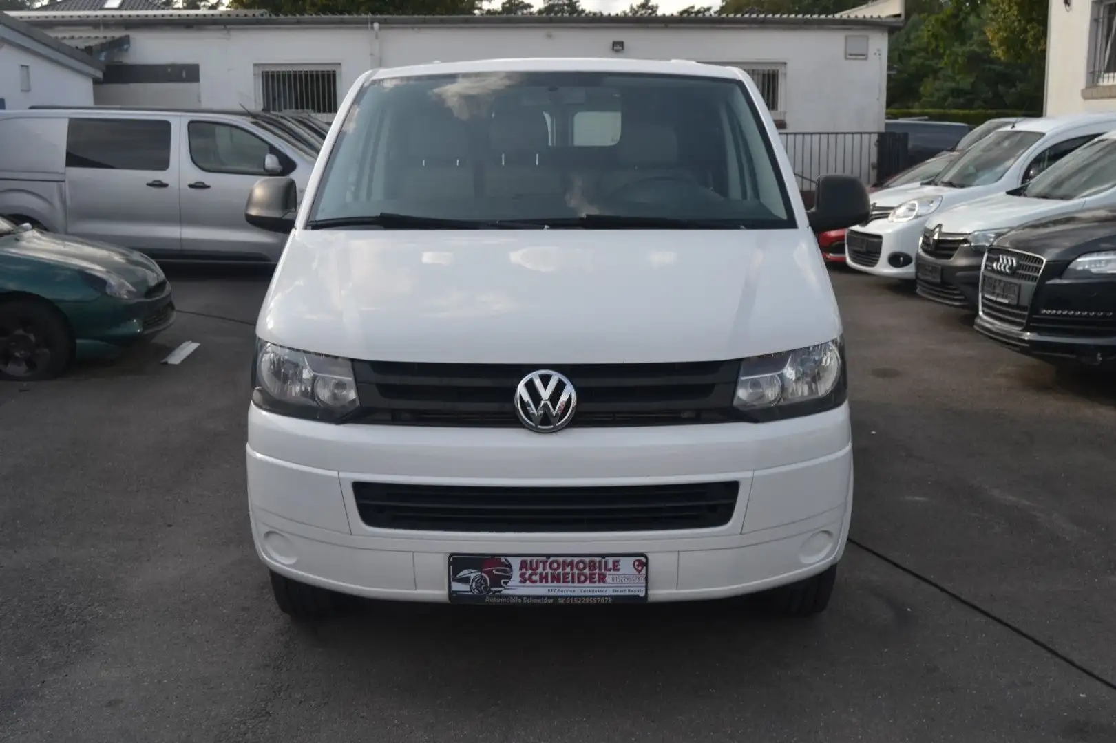 Volkswagen T5 Transporter Kasten-Kombi Kasten White - 1
