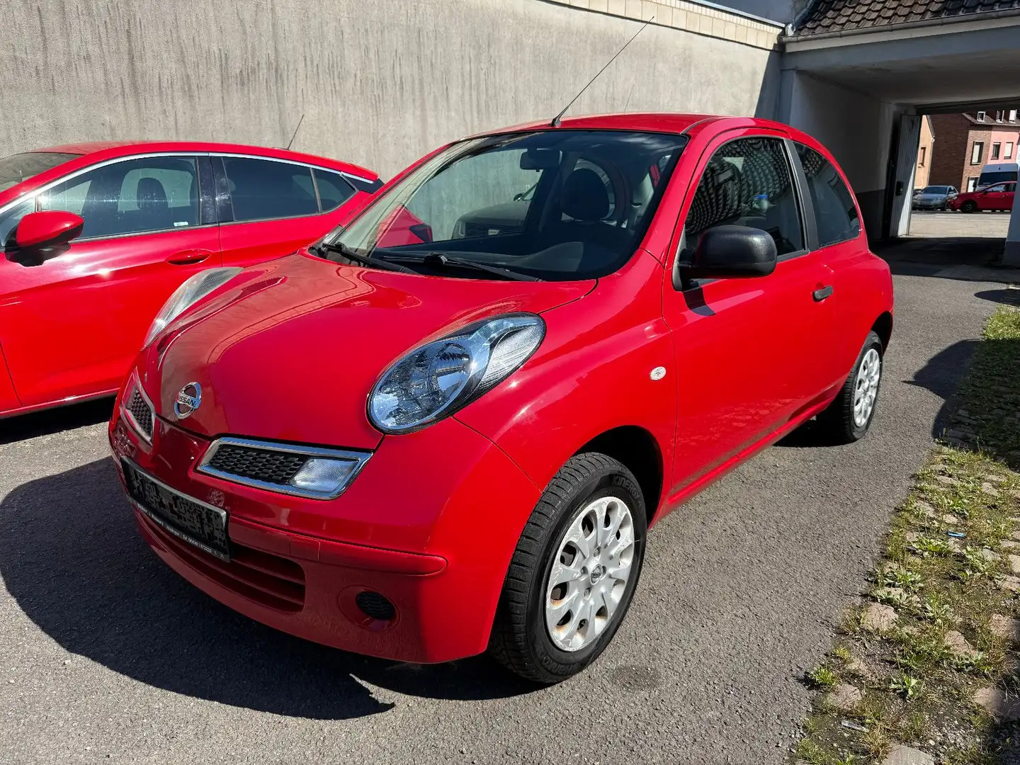 Nissan Micra 1.2 Visia *TÜV NEU* Rood - 1