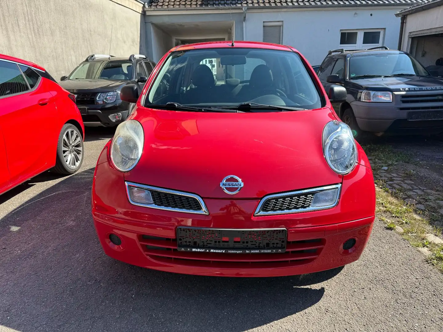 Nissan Micra 1.2 Visia *TÜV NEU* Rood - 2