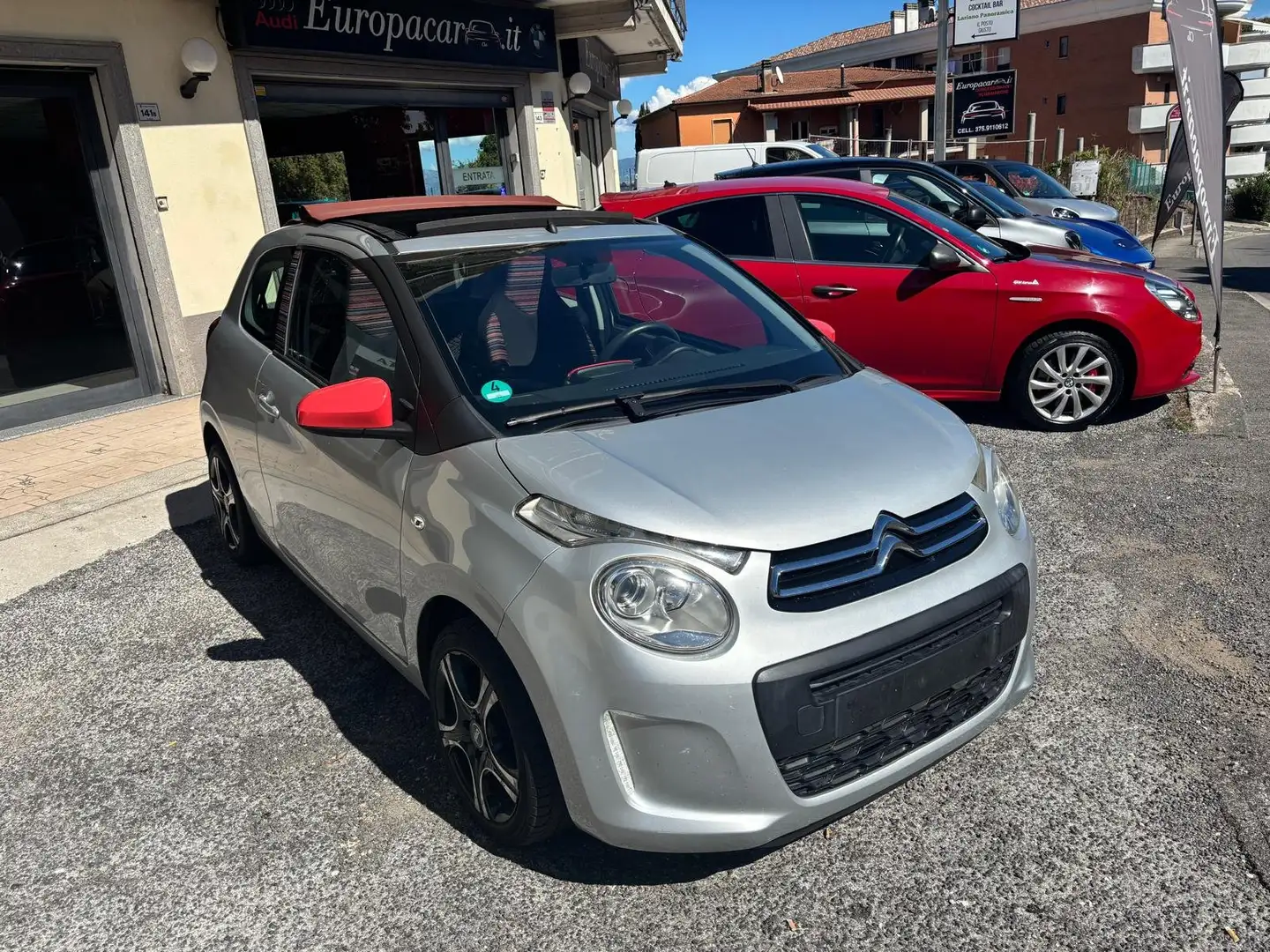 Citroen C1 C1 Airscape 3p 1.2 puretech Feel Argento - 1