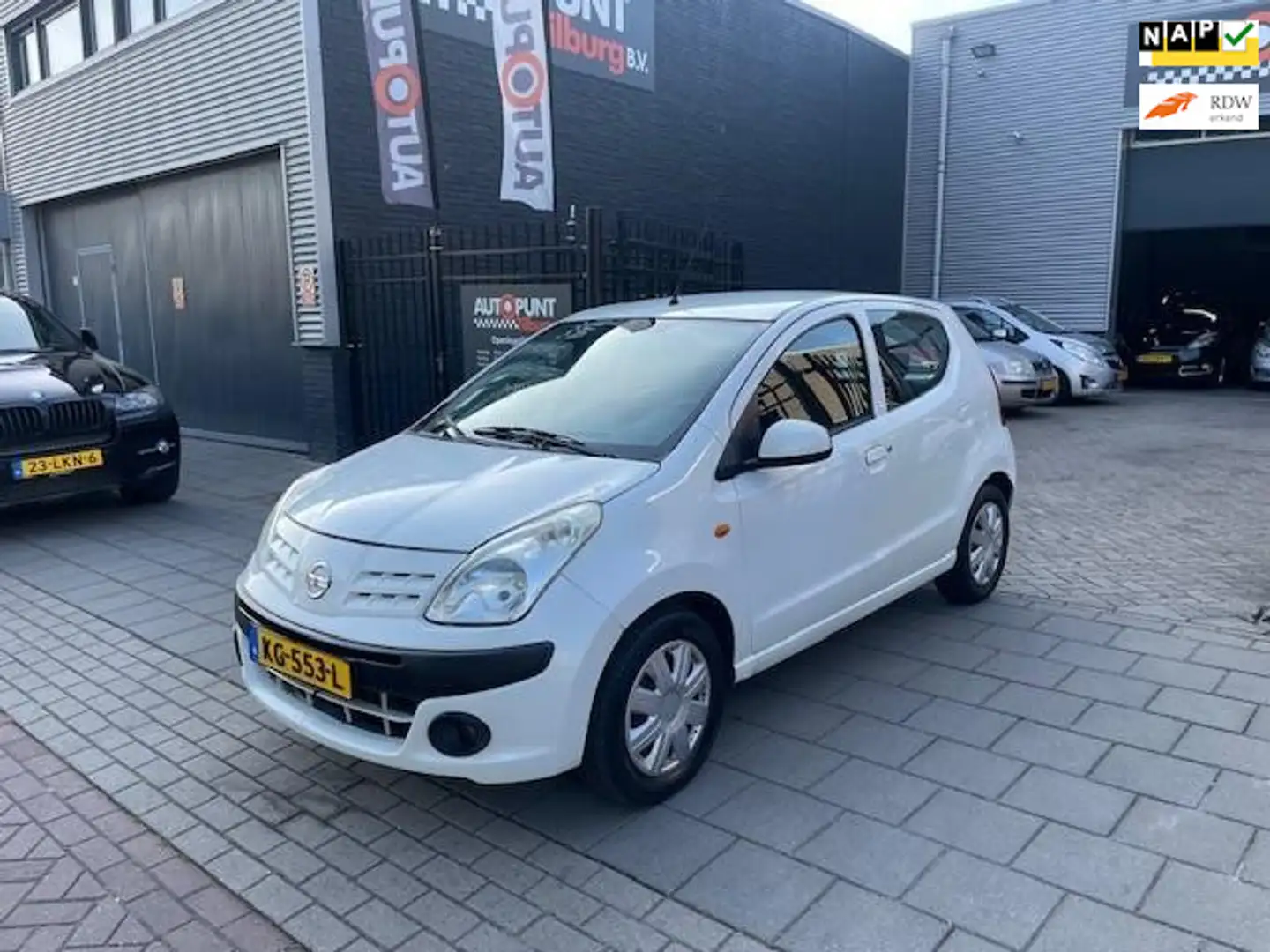 Nissan Pixo 1.0 Look Airco NAP APK 1 Jaar Wit - 1