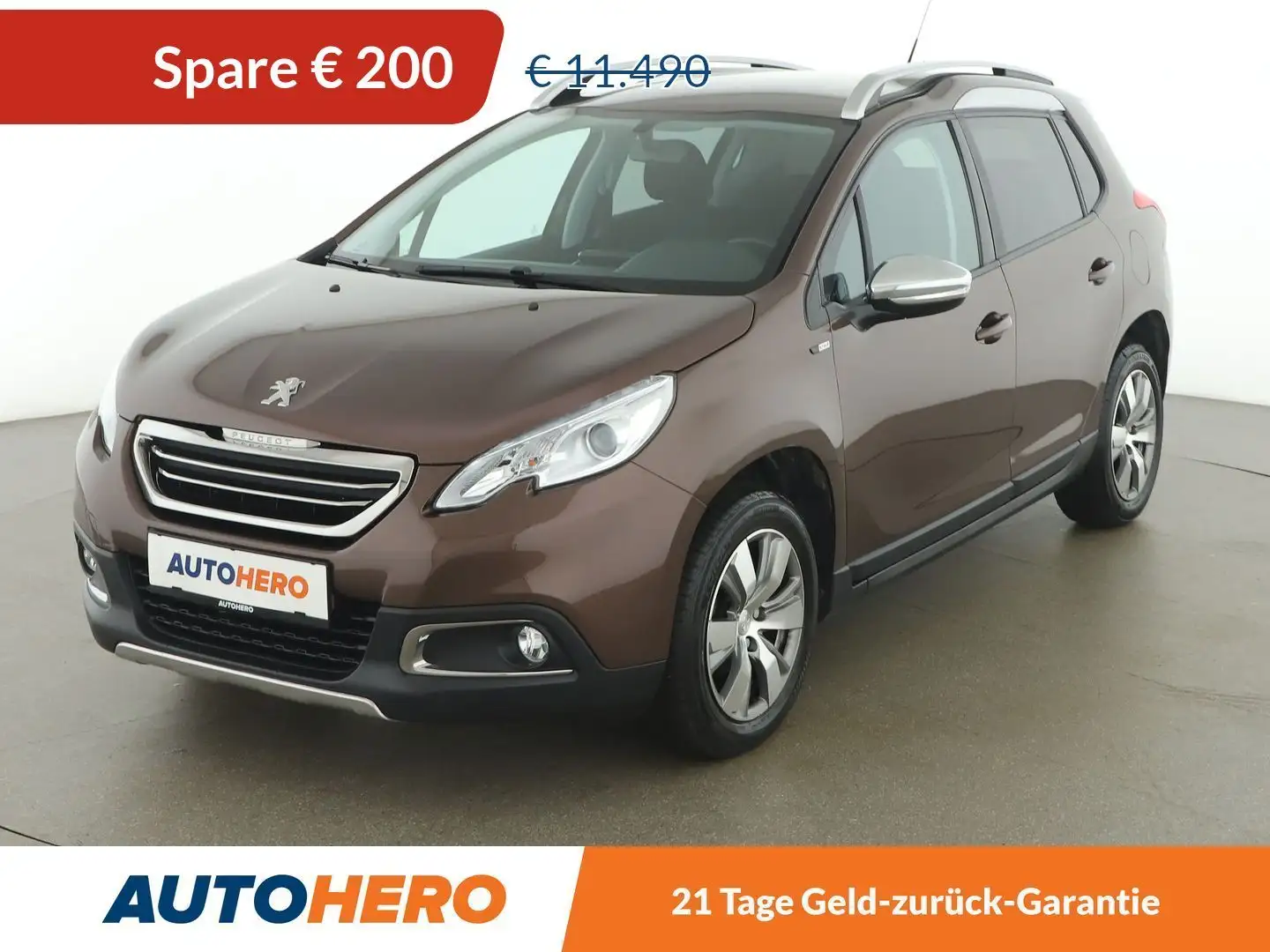 Peugeot 2008 1.6 Blue-HDi Style Bruin - 1