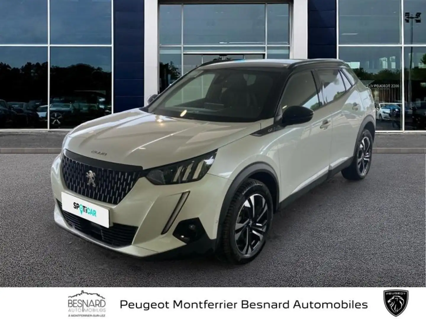 Peugeot 2008 1.2 PureTech 130ch S\u0026S GT EAT8 Blanc - 1
