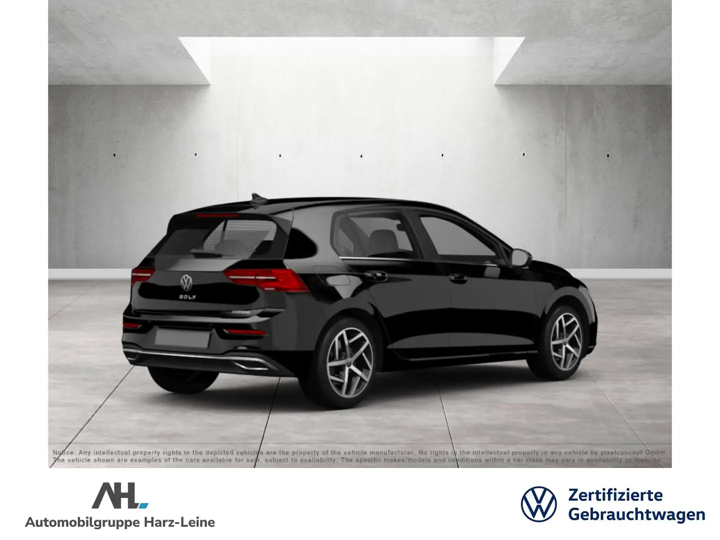 Volkswagen Golf VIII 1.4 TSI eHybrid Style DSG LED Navi ACC AHK RF Schwarz - 2