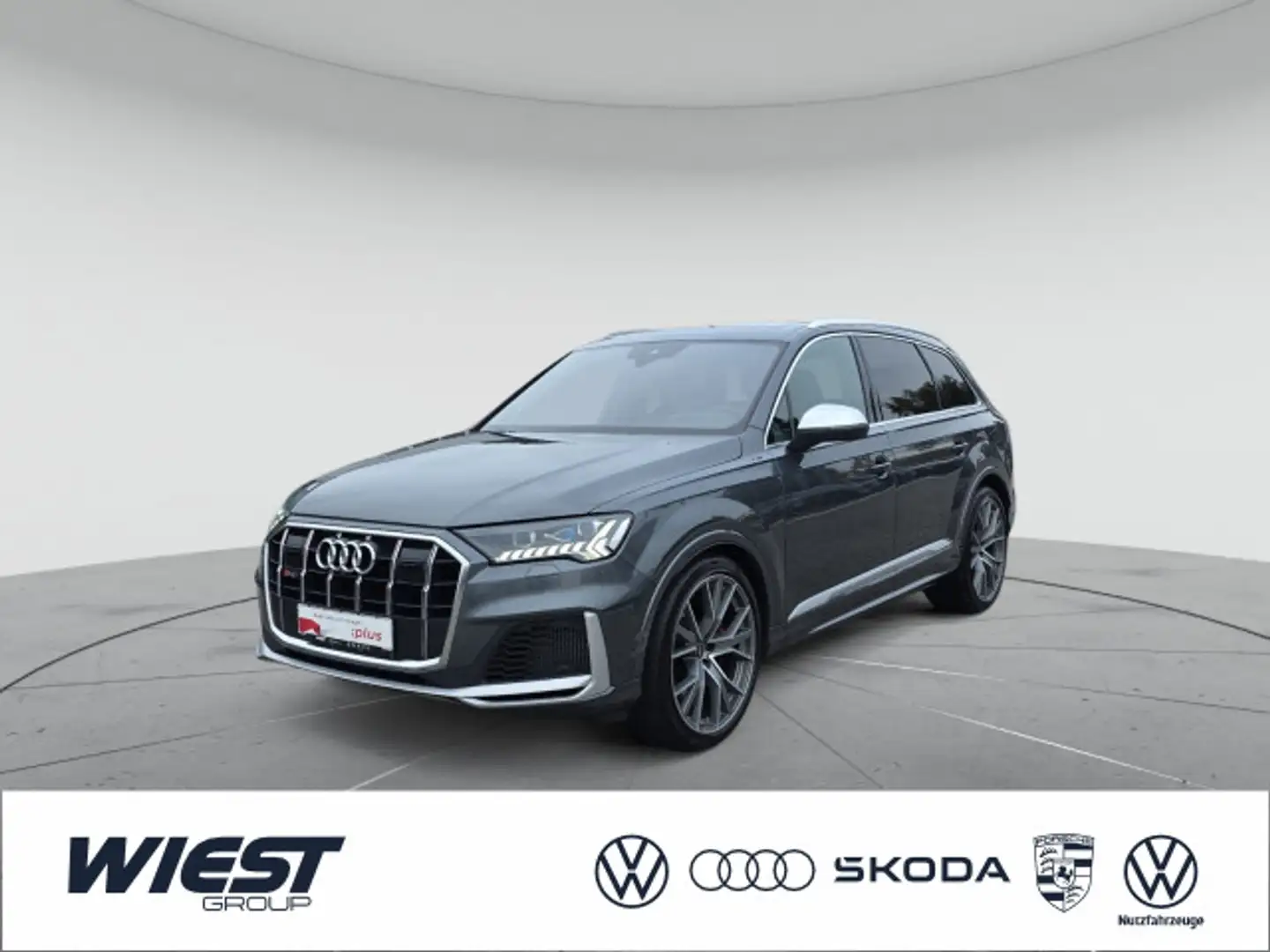 Audi SQ7 4.0 TFSI AHK/360°/HUD/PANO/MATRIX/B&O/LEDER/ Grau - 1