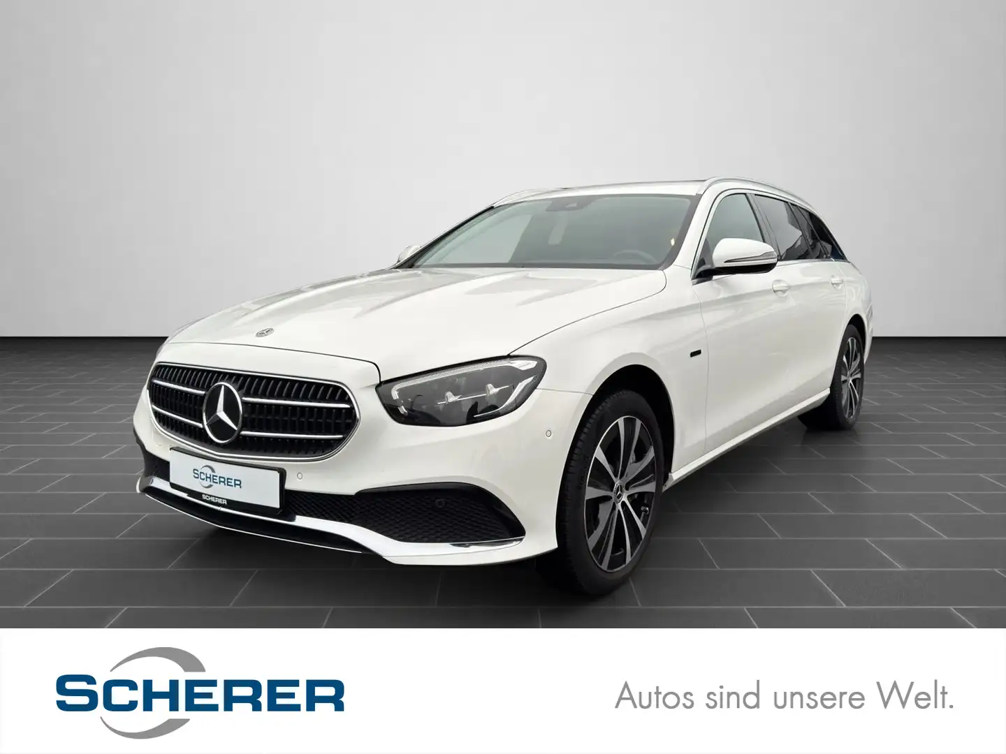 Mercedes-Benz E 300 de Avantgarde AHK NAVI HuD WIDE Weiß - 1