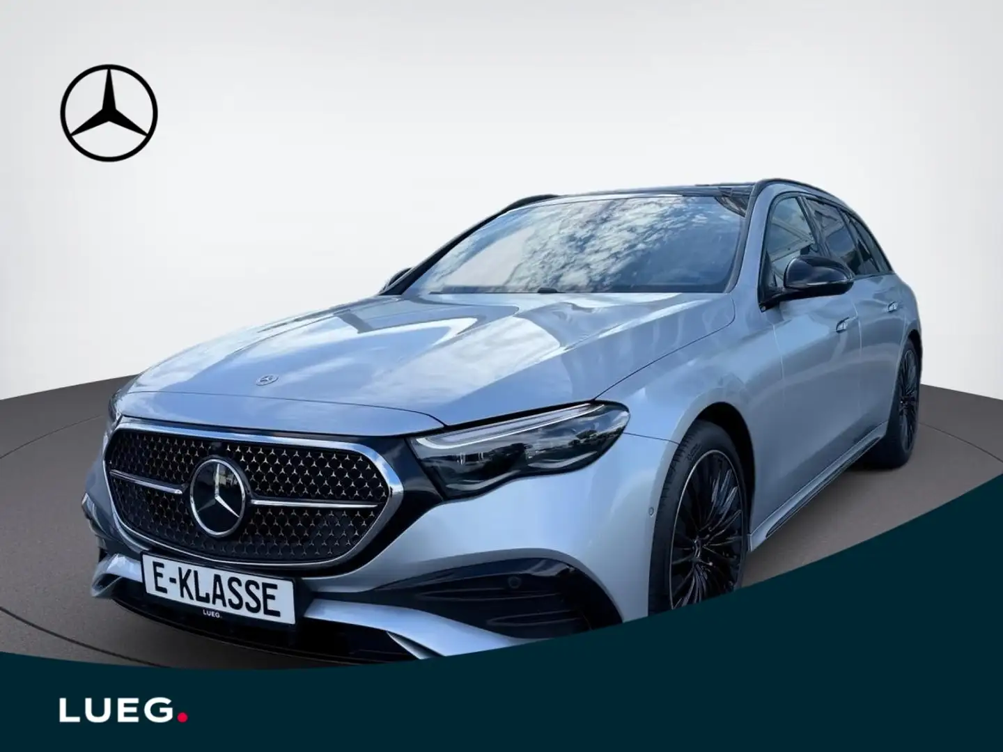 Mercedes-Benz E 220 d 4MATIC T AMG-EDITION+ADVANCED+PANODACH Argent - 1