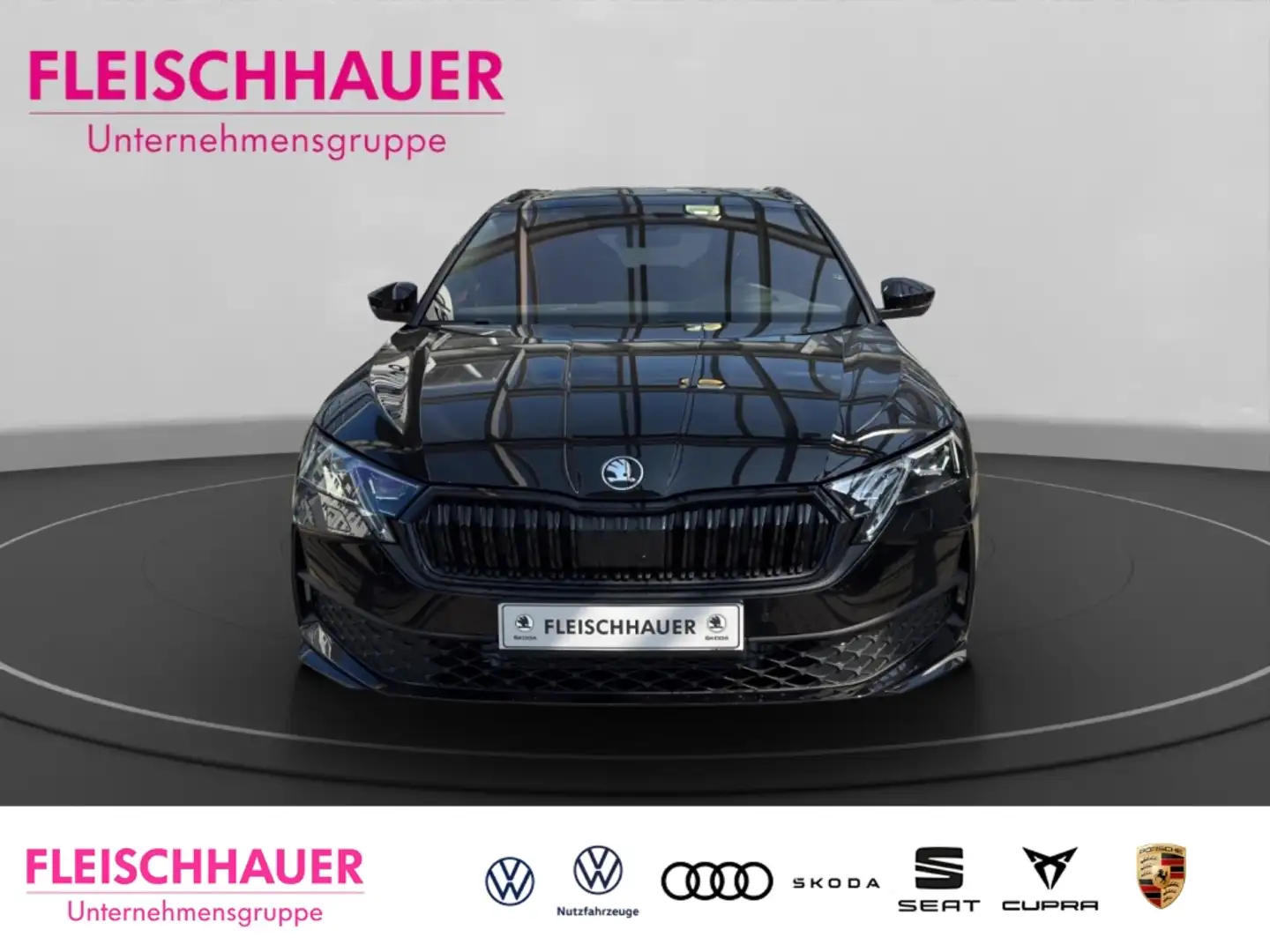 Skoda Octavia Combi 2.0 TDI 110 kW Sportline HUD Navi Digitales Schwarz - 2