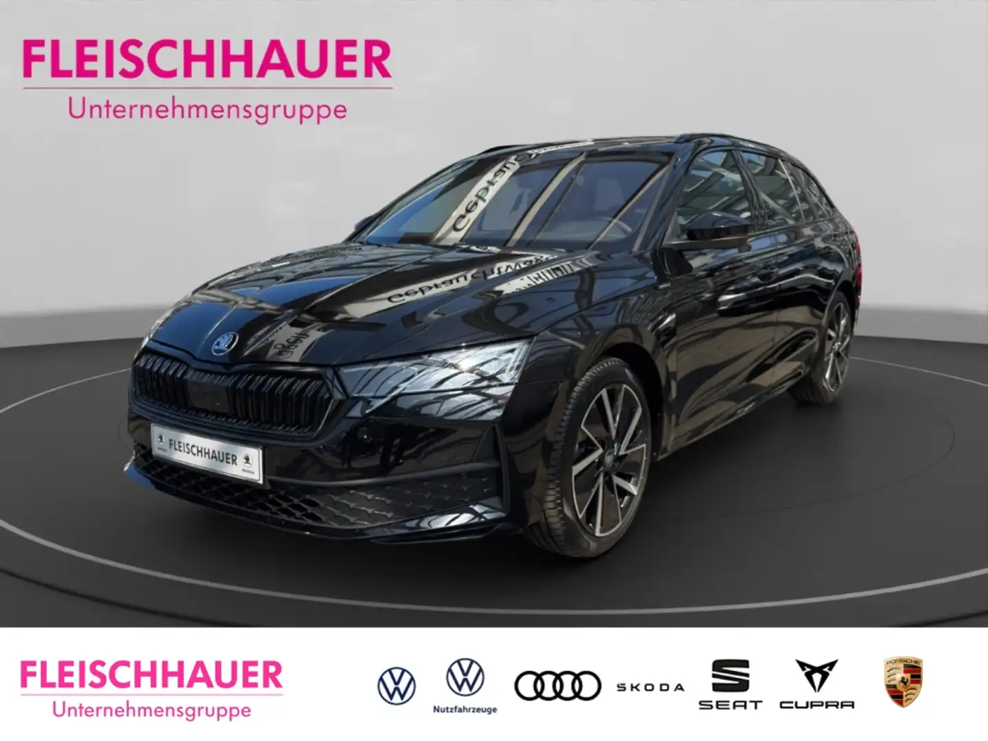 Skoda Octavia Combi 2.0 TDI 110 kW Sportline HUD Navi Digitales Schwarz - 1
