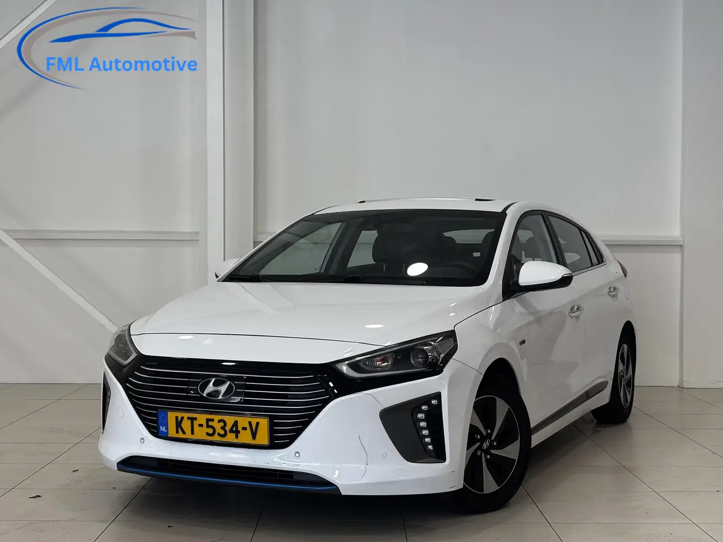 Hyundai IONIQ 1.6 GDi Premium | Panorama dak | Leder interieur | Weiß - 1