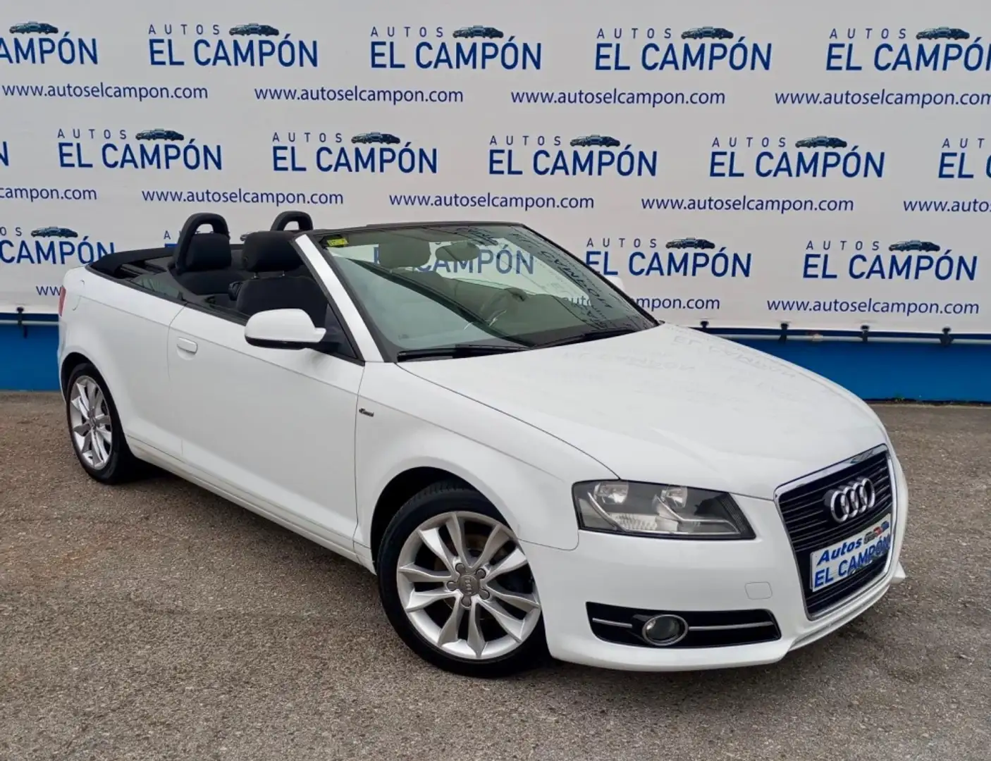 Audi A3 Cabrio 1.6TDI S line edition Wit - 2