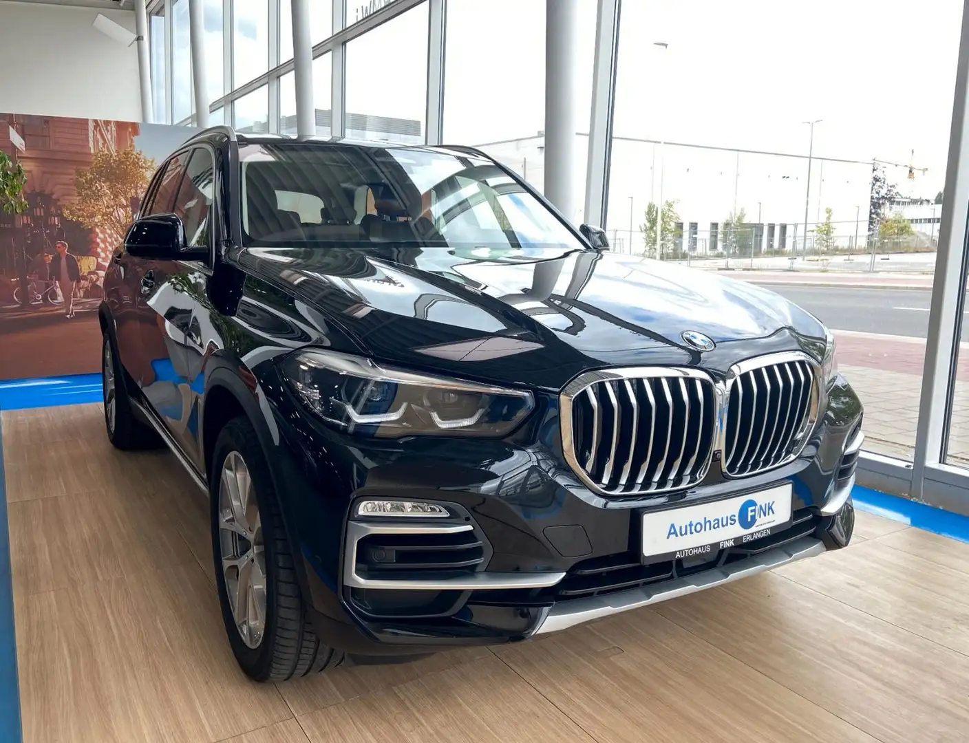 BMW X5 xDrive45e X Line Panorama Head-Up H&K ACC AHK Schwarz - 1