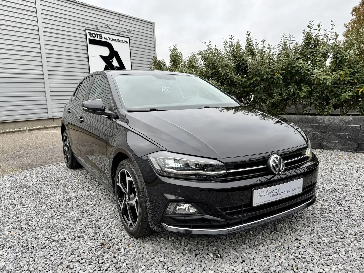 Volkswagen Polo 1.0 TSI Highline DSG Navi|LED|Cruis|PDC|Media Zwar Negro - 2