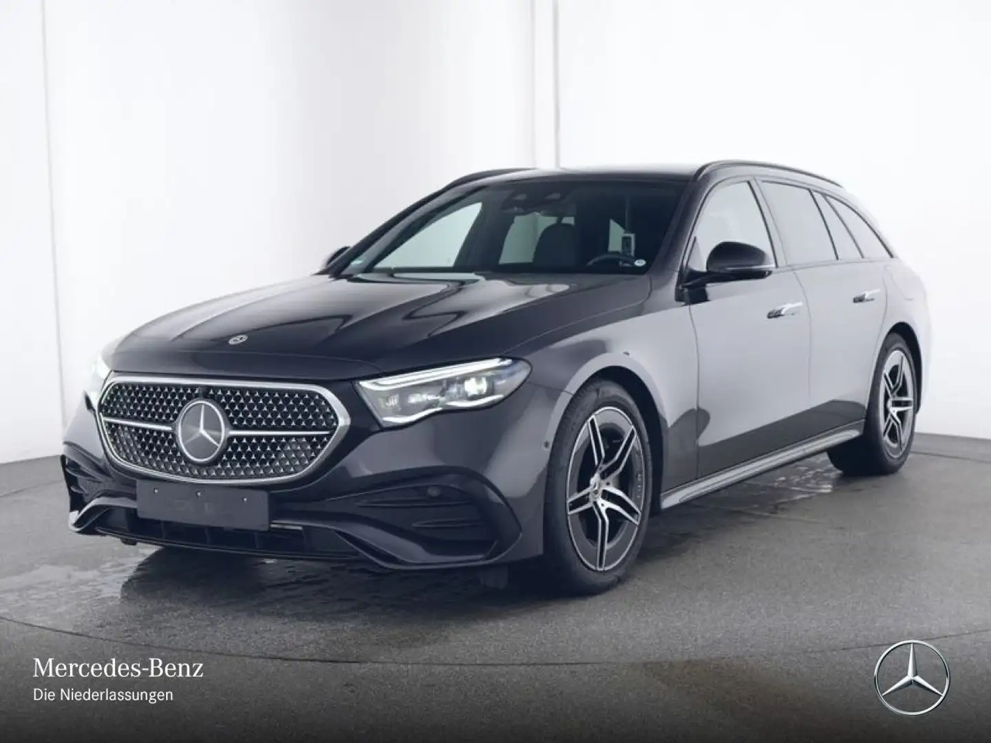 Mercedes-Benz E 300 de T 4M Hybrid AMG Fahrass 360° Pano Distr. Grau - 2