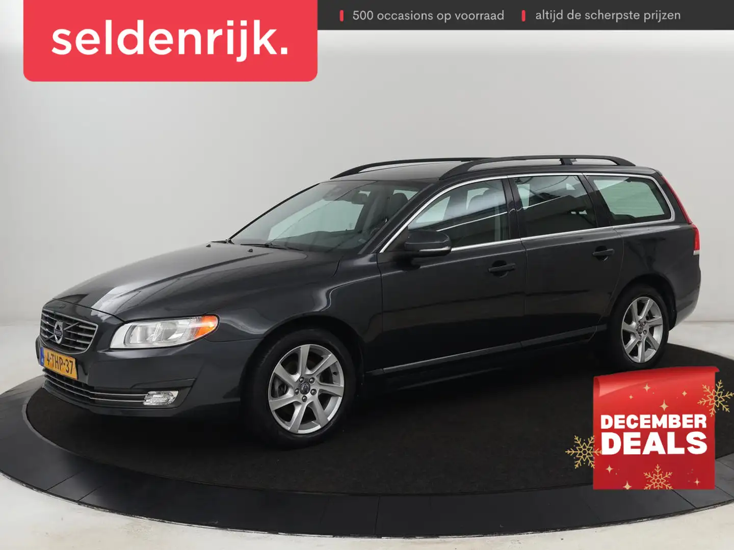 Volvo V70 1.6 T4 Nordic | Trekhaak | Stoelverwarming | Navig Grijs - 1