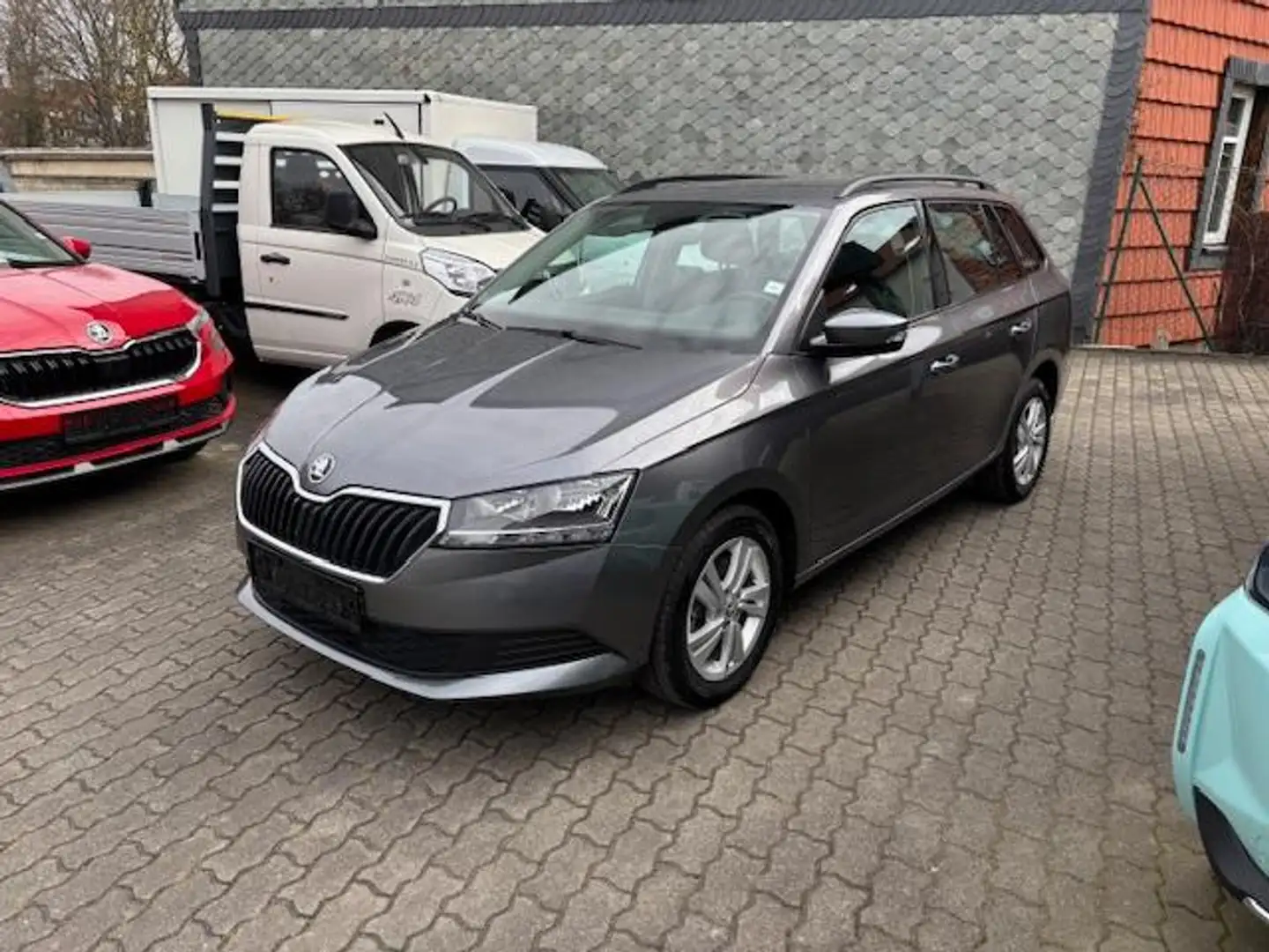 Skoda Fabia Combi 1.0 TSI DSG Ambition+PDC+SITZHEIZUNG Grau - 2