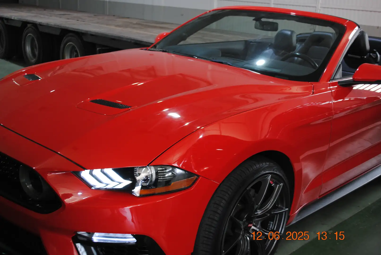 Ford Mustang Mustang Convertible 2.3 EcoBoost Aut. Rojo - 1