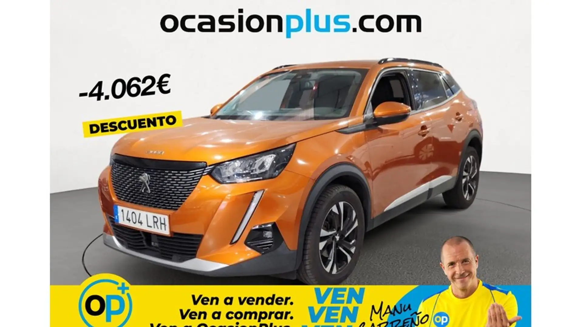 Peugeot 2008 1.2 PureTech S&S Allure Pack 130 Naranja - 1