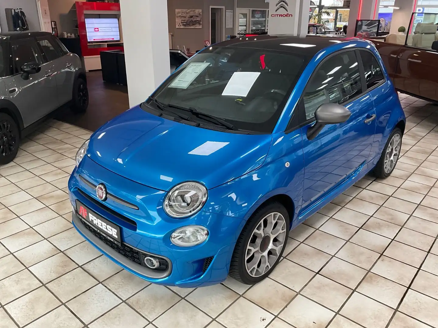 Fiat 500 Sport Azuro, 1.Hd, nur 14.000KM !!! Blu/Azzurro - 1