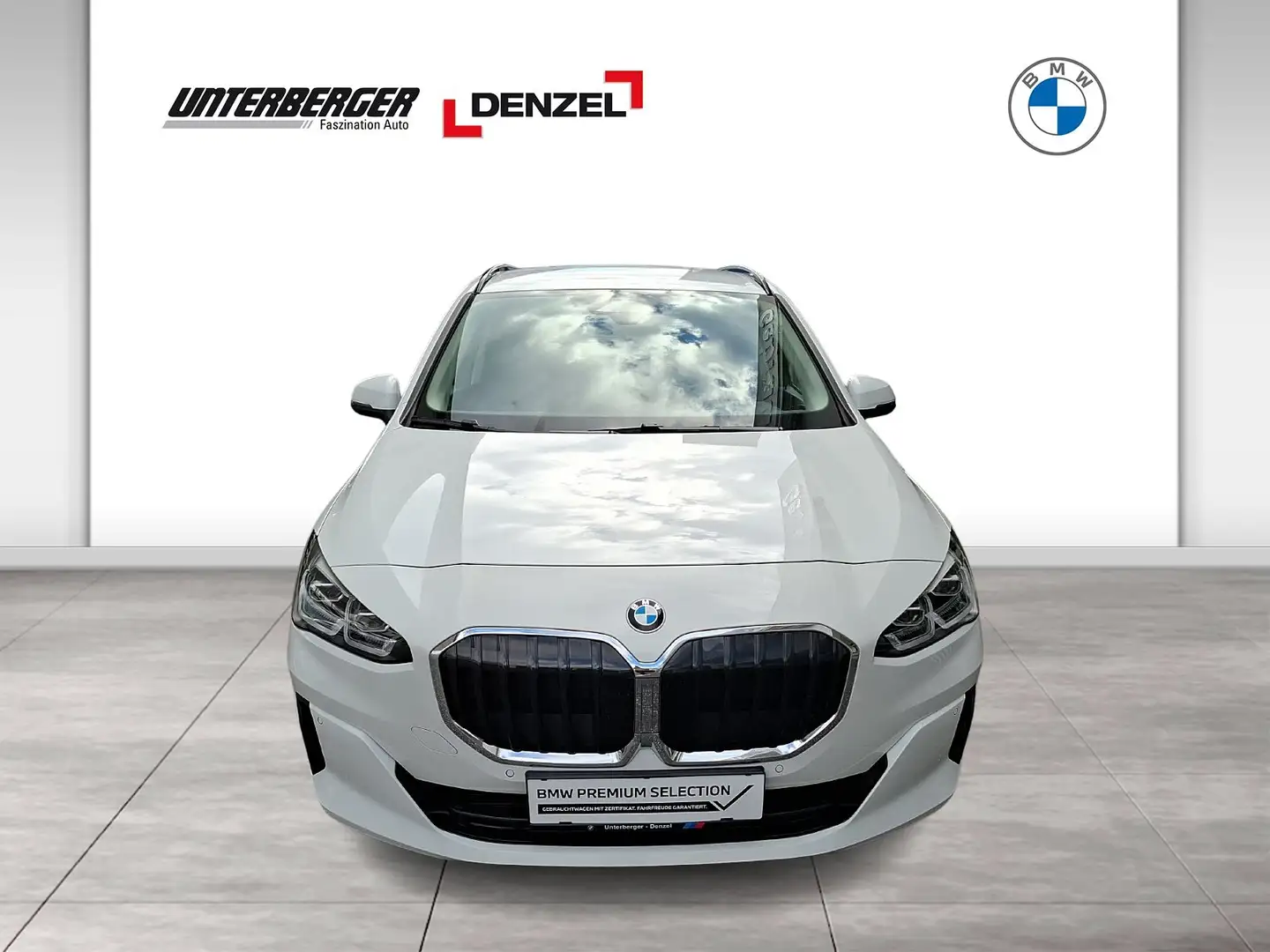 BMW 218 i Active Tourer Blanc - 2