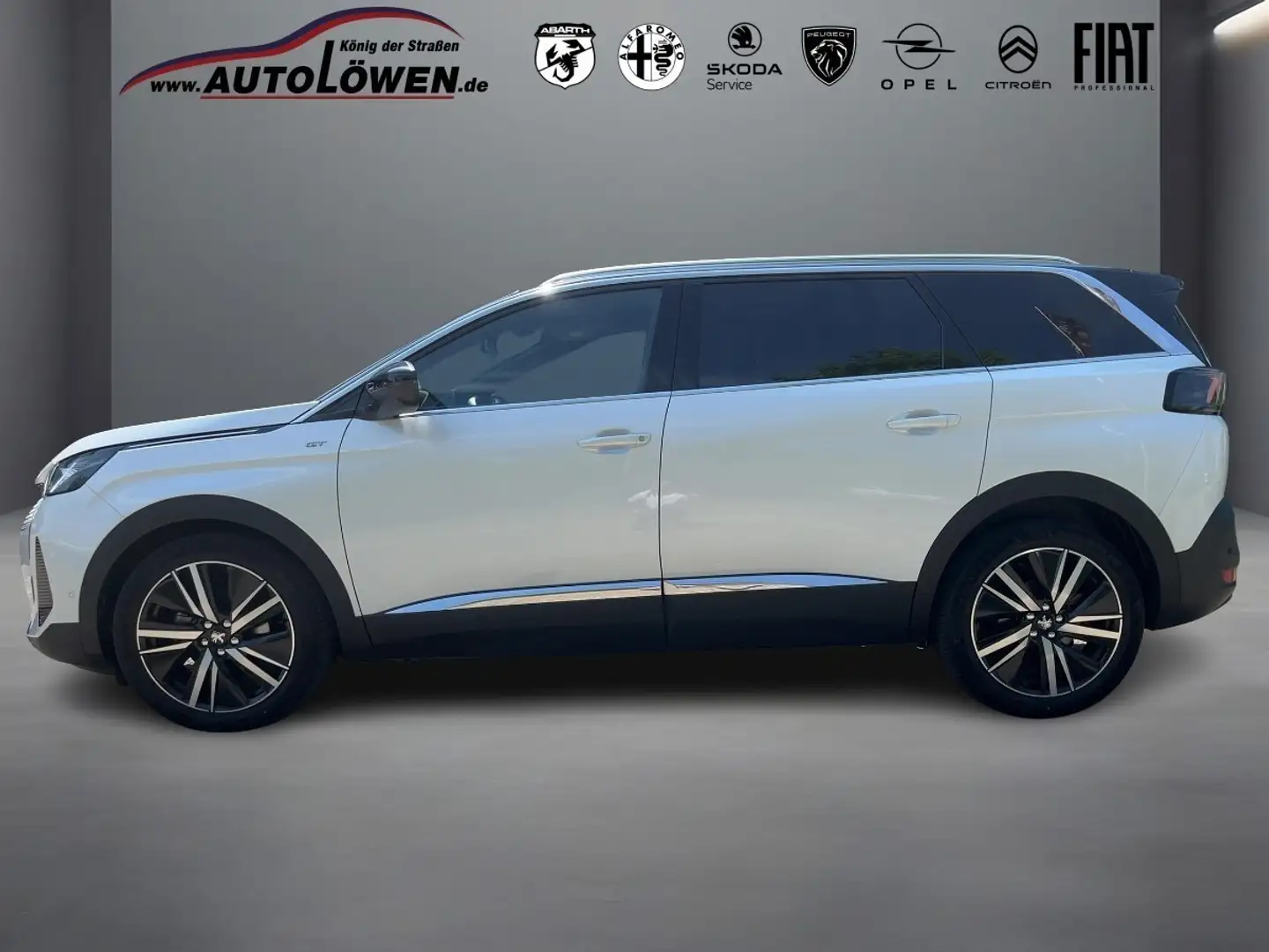 Peugeot 5008 1.6 PureTech 180 GT (EURO 6d) Blanc - 2