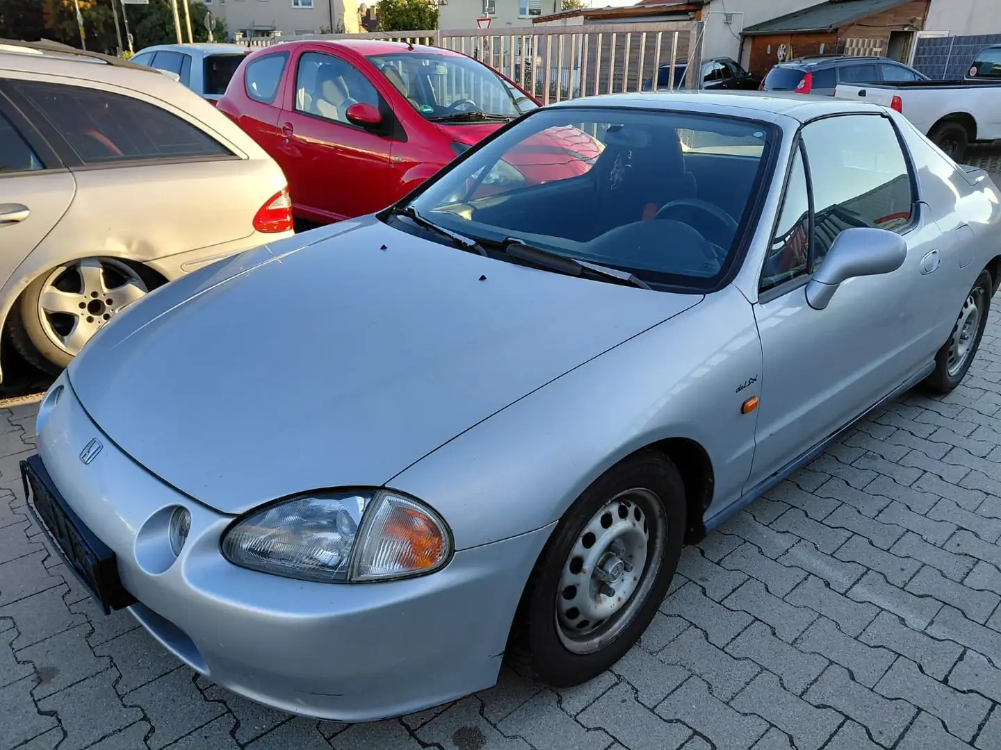 Honda CRX ESi 1.6 HU & AU Neu! Silber - 1