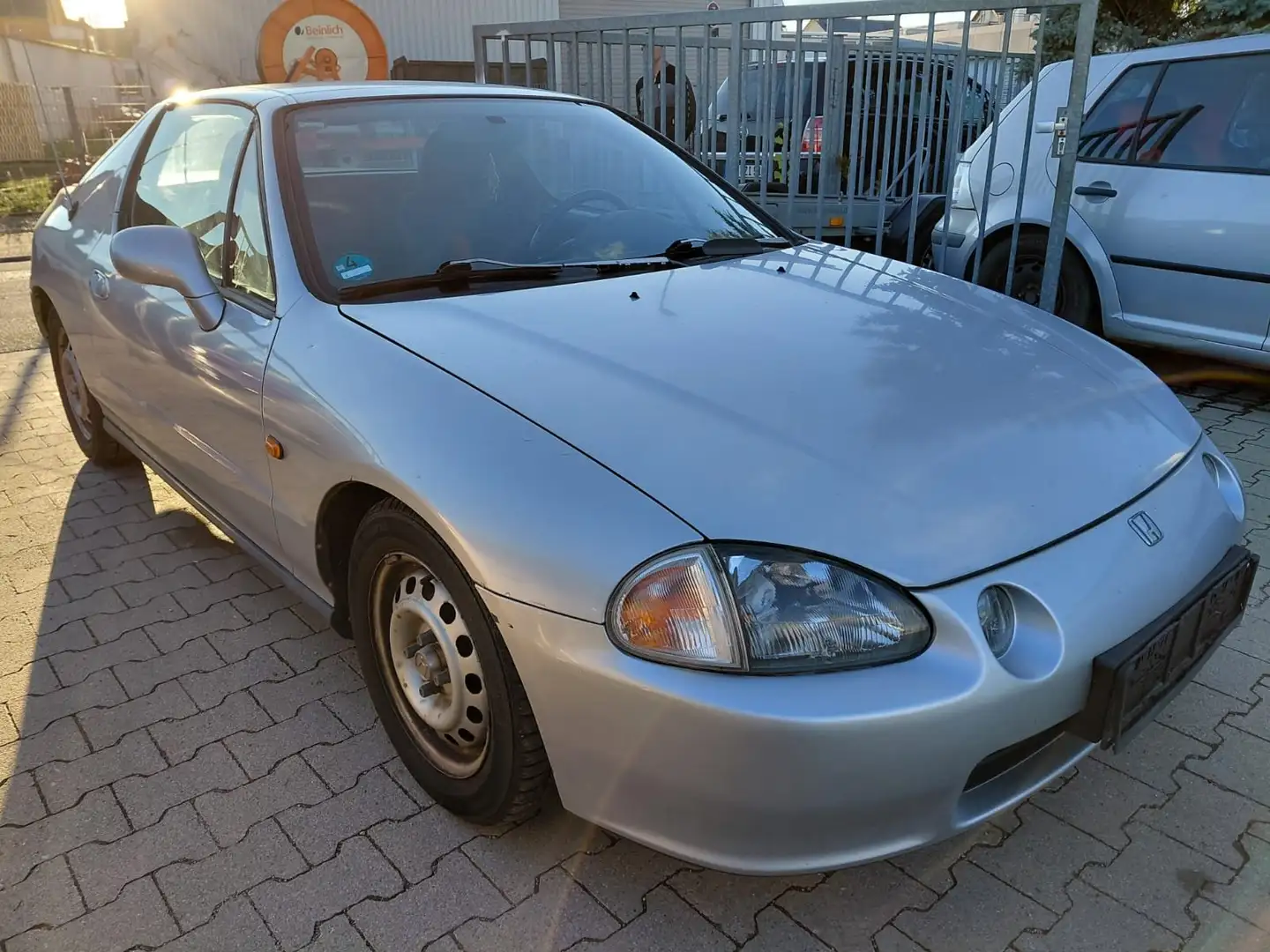 Honda CRX ESi 1.6 HU & AU Neu! Silber - 2