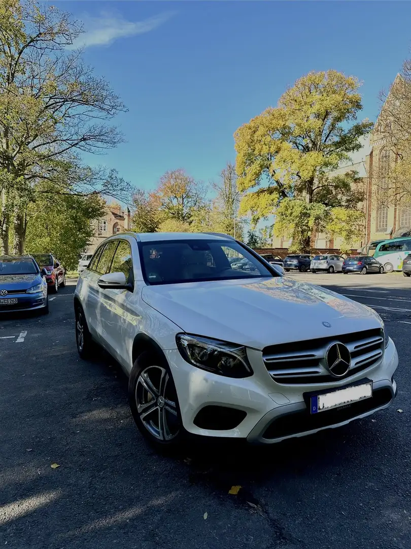 Mercedes-Benz GLC 250 d 4Matic 9G-TRONIC/Allrad/Luftfederung/Service neu Weiß - 1