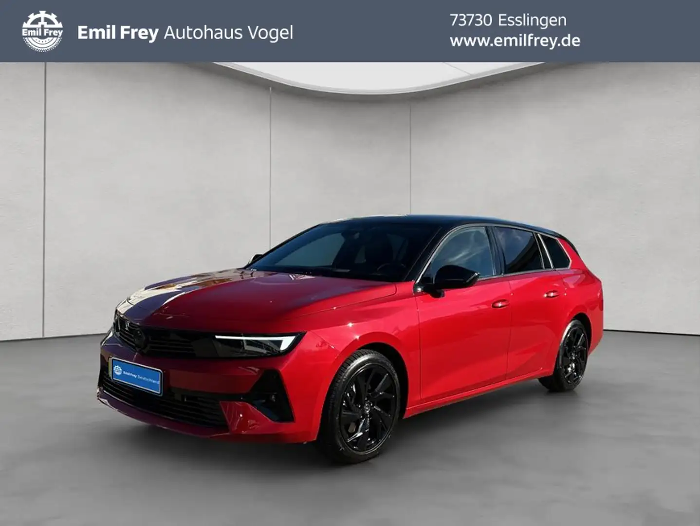 Opel Astra Sports Tourer 1.2 Turbo Automatik GS Rouge - 1