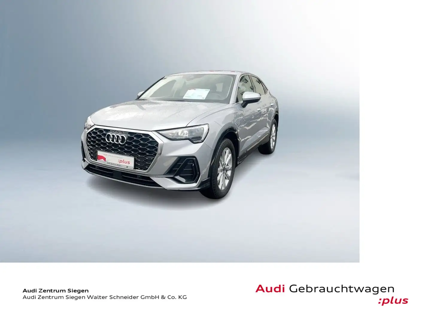 Audi Q3 45 TFSI e Navi AHK ACC 18" Alu SHZ Silber - 1