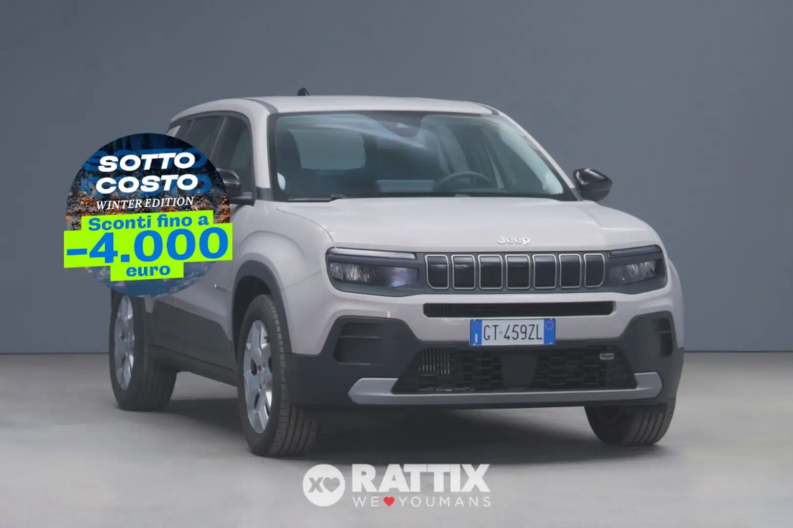 Jeep Avenger 1.2 Turbo 100CV Altitude Grigio - 1