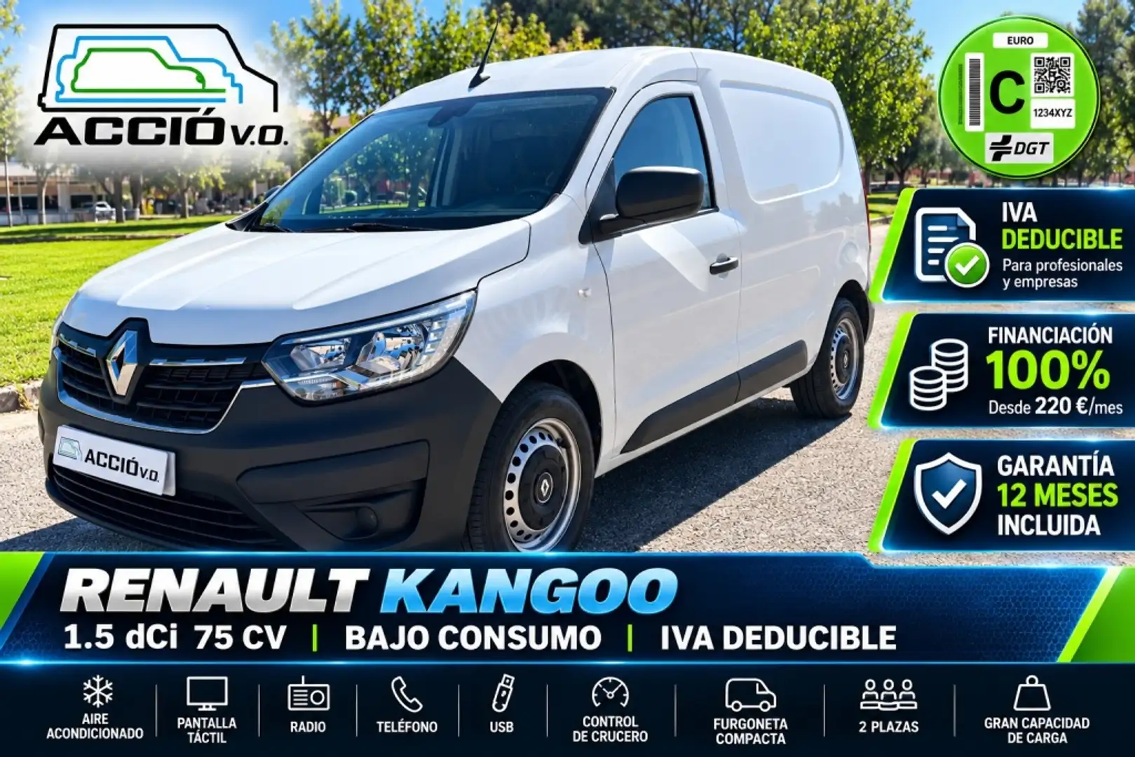 Renault Express 1.5 Blue dCi Confort 55kW Blanco - 1