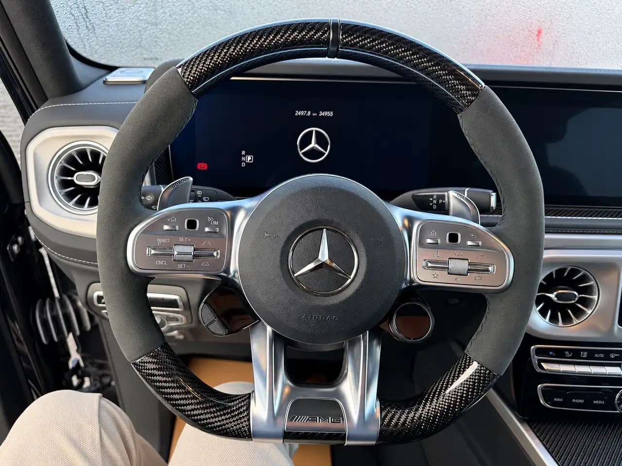 2024 Mercedes-Benz G 63 AMG *UNFALLFREI *ERSTLACK *CARBON *1. HAND, photograph 2