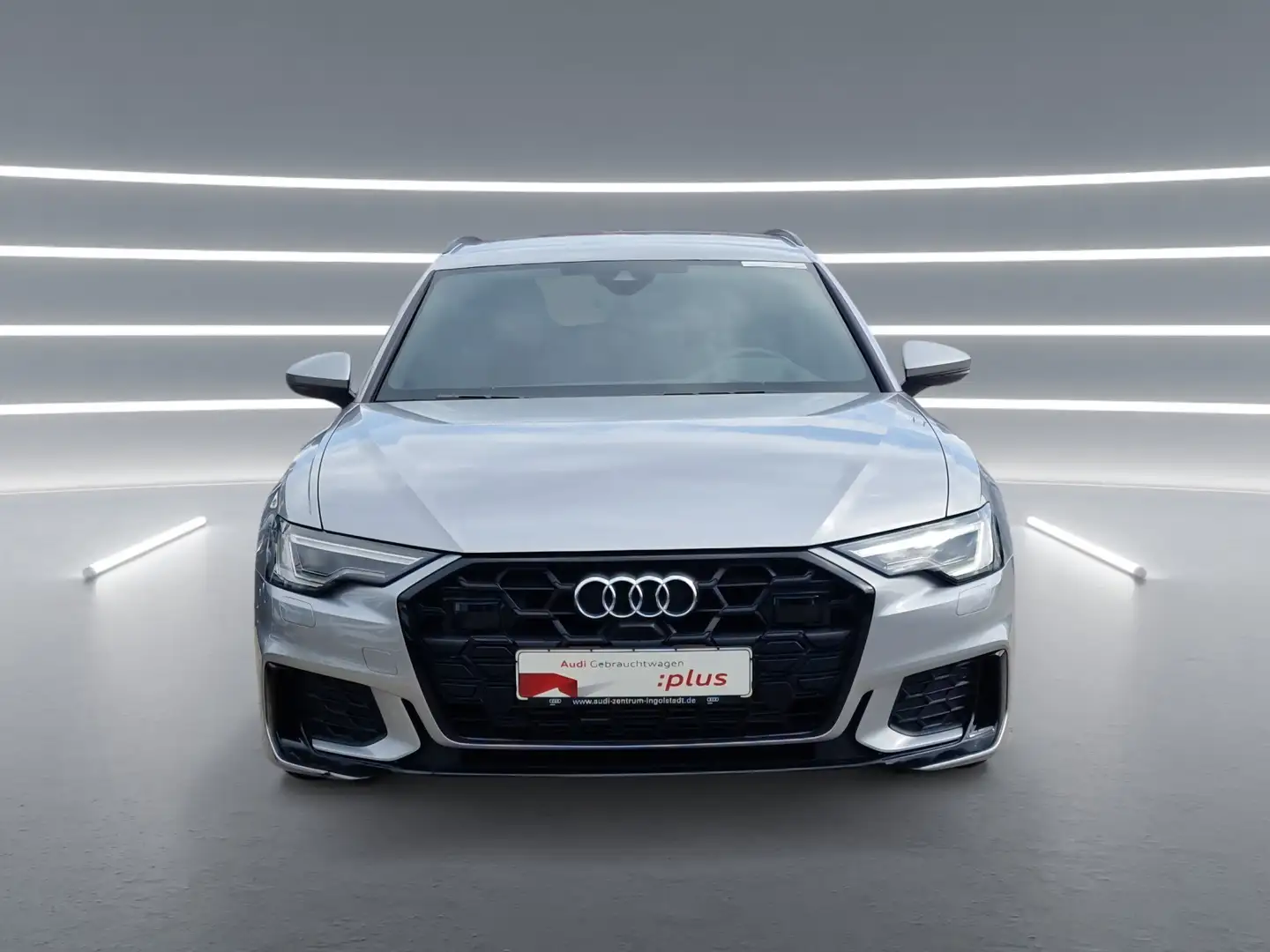 Audi A6 Avant 45 TFSI S line MATRIX AHK ACC HuD 20" Argent - 2