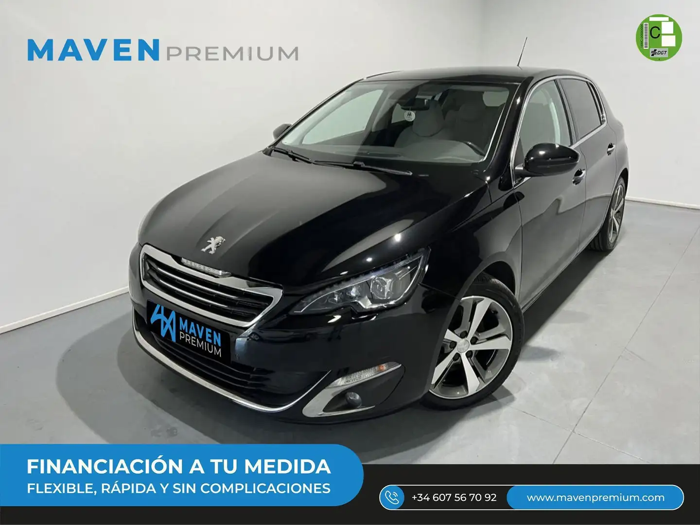 Peugeot 308 2.0 BlueHDi Allure 150 Nero - 1