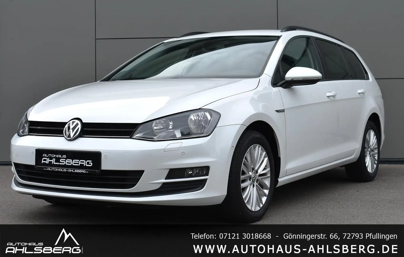 Volkswagen Golf Variant Golf VII Variant Cup/ CLIMATRONIC/PARKASSIST/SHZ Білий - 1