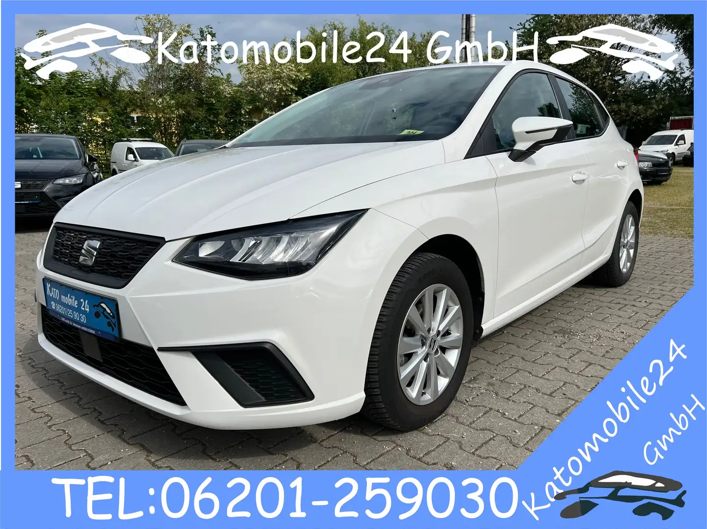 SEAT Ibiza Style 1.0 TSI LED PDC DAB Sitzheizung GRA ... Bianco - 1